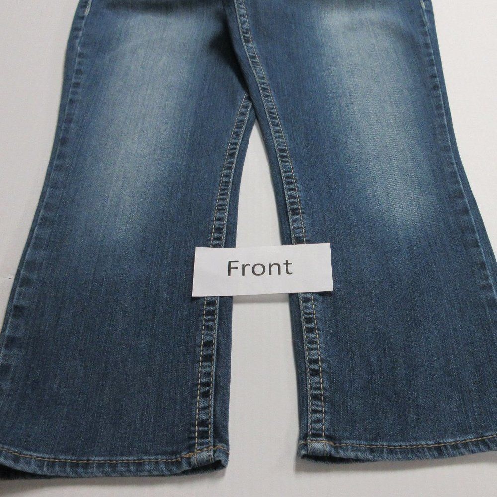 SILVER JEANS Suki Mid CAPRI Skimmer Sz 29x22.5  30x23.5 Bermuda Crop Denim Jeans - Picture 2 of 12